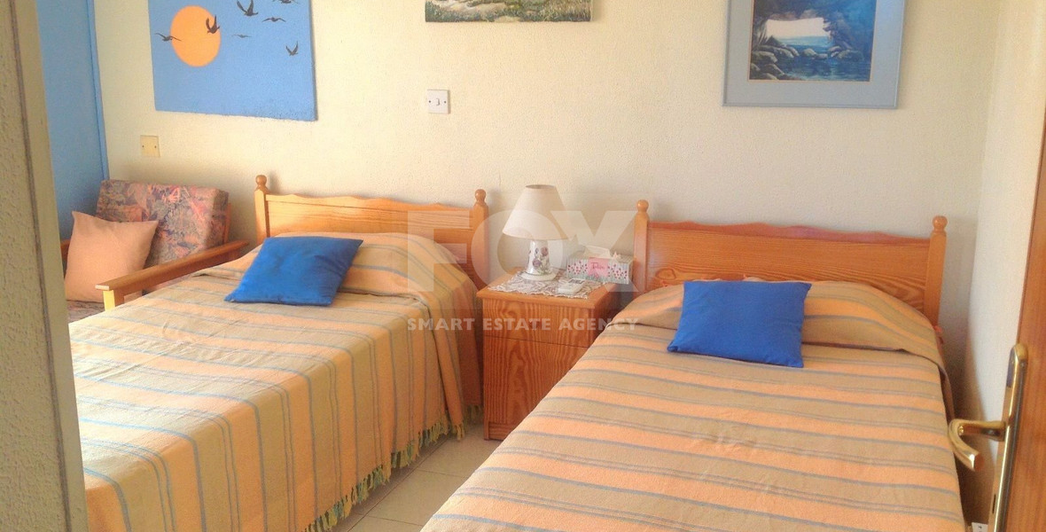 Three bedroom sea view apartment for rent in City center of Limassol