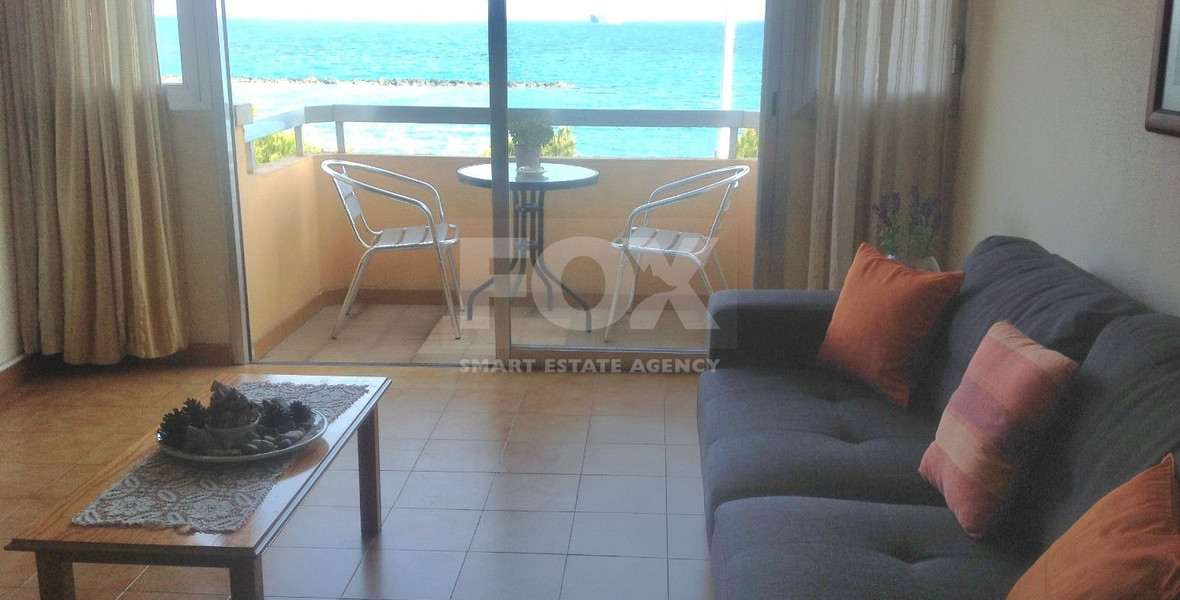 Three bedroom sea view apartment for rent in City center of Limassol