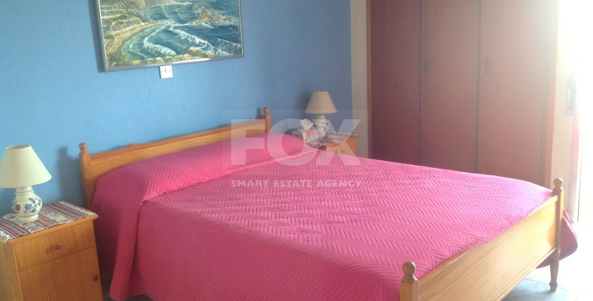 Three bedroom sea view apartment for rent in City center of Limassol