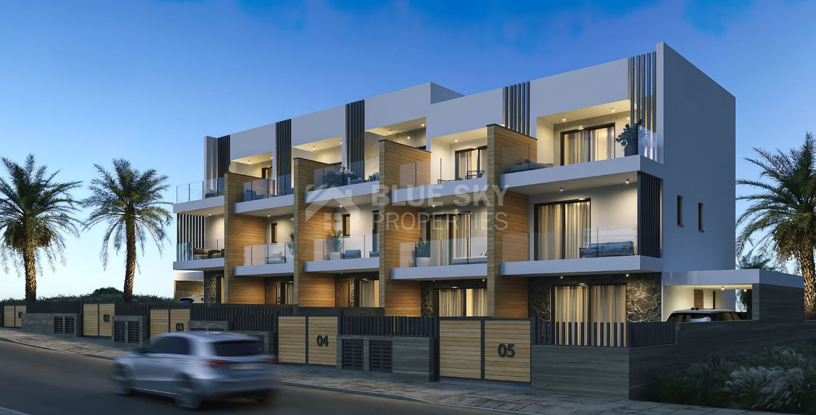 Modern 3-Bedroom Townhouse for Sale in Agios Athanasios, Limassol | New Home