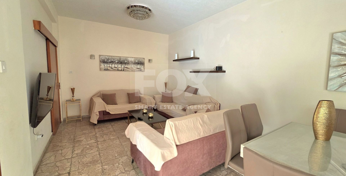 Three bedroom semi detached house 300m from the sea for rent in Neapoli