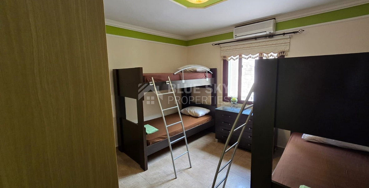 Fully Furnished Three Bedroom House In Agios Athanasios For Rent