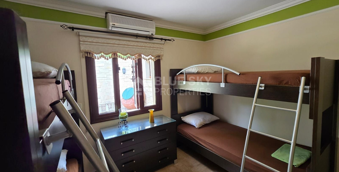 Fully Furnished Three Bedroom House In Agios Athanasios For Rent