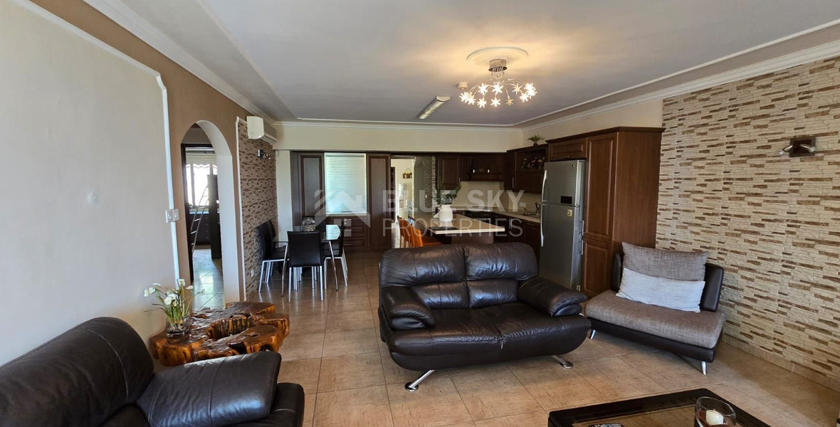 Fully Furnished Three Bedroom House In Agios Athanasios For Rent