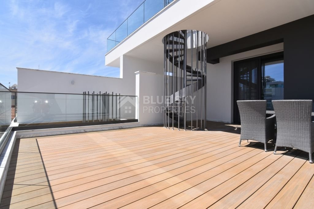 Four bedroom penthouse with private pool for sale in Potamos Germasogeias, Limassol