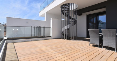 Four bedroom penthouse with private pool for sale in Potamos Germasogeias, Limassol