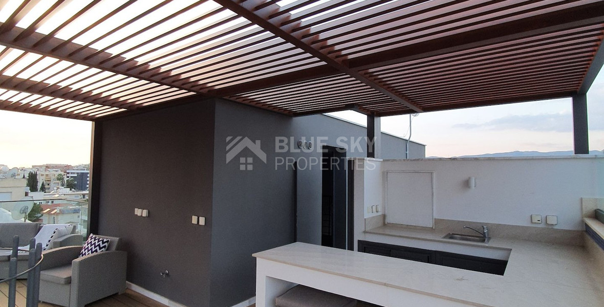 Four bedroom penthouse with private pool for sale in Potamos Germasogeias, Limassol