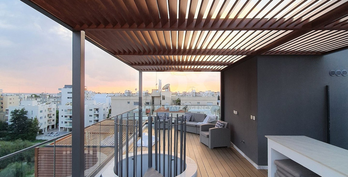 Four bedroom penthouse with private pool for sale in Potamos Germasogeias, Limassol