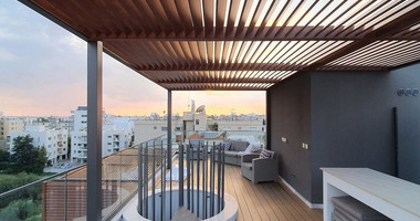 Four bedroom penthouse with private pool for sale in Potamos Germasogeias, Limassol