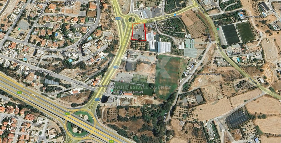Exclusive 2,506m² Prime Development Land for Sale in Germasogeia, Limassol – A Premium Investment Opportunity by Fox Realty