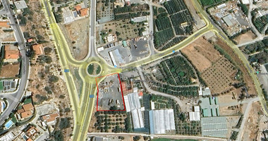 Exclusive 2,506m² Prime Development Land for Sale in Germasogeia, Limassol – A Premium Investment Opportunity by Fox Realty