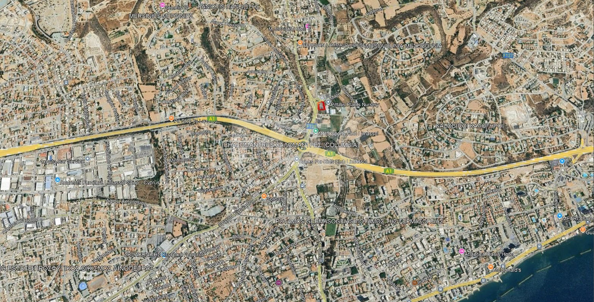 Exclusive 2,506m² Prime Development Land for Sale in Germasogeia, Limassol – A Premium Investment Opportunity by Fox Realty