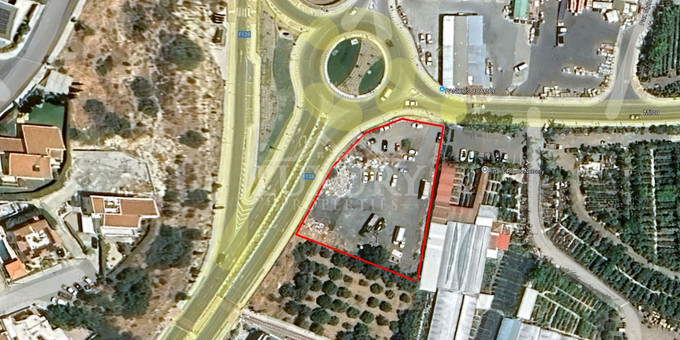 Exclusive 2,506m² Prime Development Land for Sale in Germasogeia, Limassol – A Premium Investment Opportunity by Fox Realty