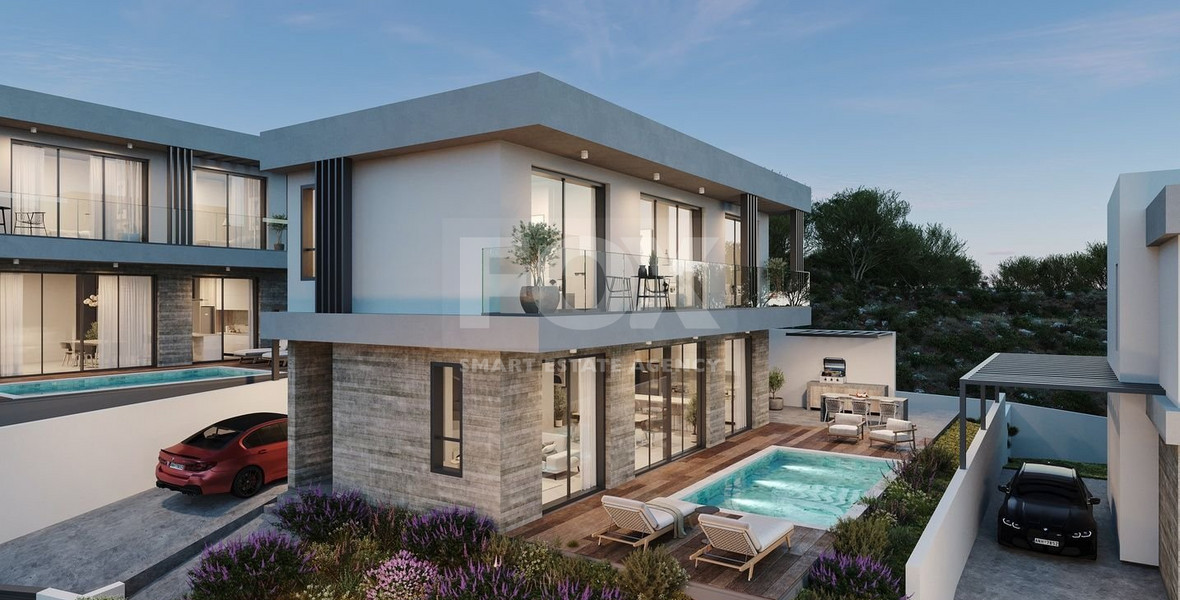Four bedroom luxury villas in Geroskipou, in Paphos