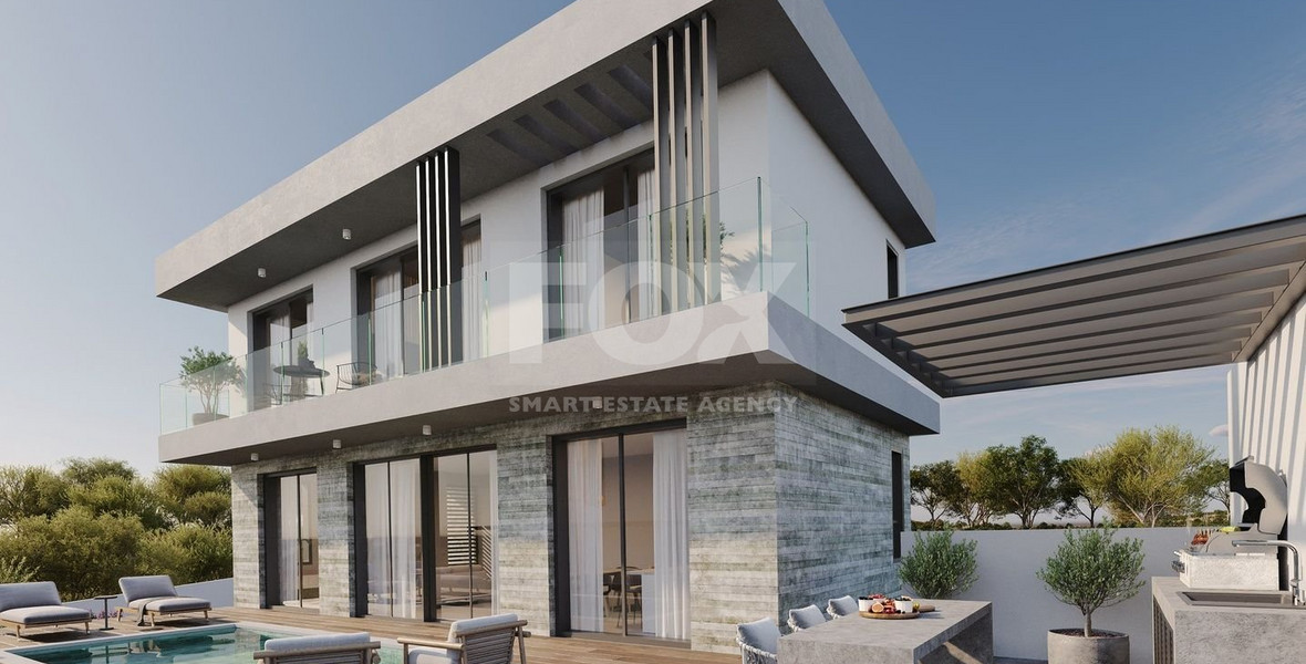 Four bedroom luxury villas in Geroskipou, in Paphos