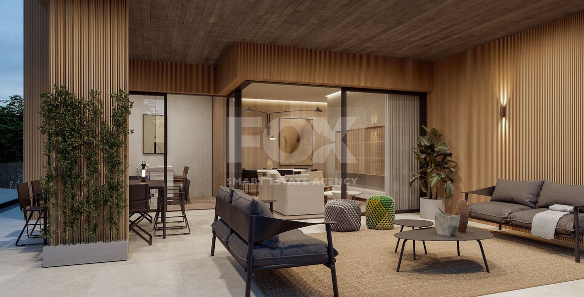 Top Floor Two bedroom apartment with Roof Garden for sale in Mesa Geitonia, Limassol