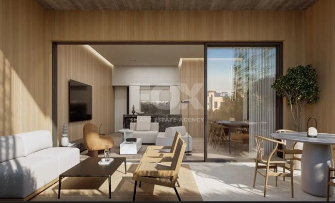 Top Floor Two bedroom apartment with Roof Garden for sale in Mesa Geitonia, Limassol