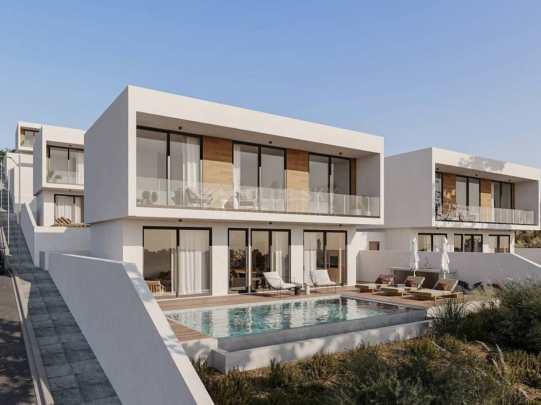 Luxury Three-Bedroom Villas for Sale in Geroskipou, Paphos – Panoramic Sea Views & Modern Design