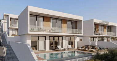 Luxury Three-Bedroom Villas for Sale in Geroskipou, Paphos – Panoramic Sea Views & Modern Design