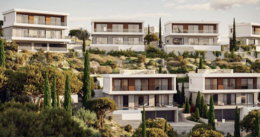 Luxury Three-Bedroom Villas for Sale in Geroskipou, Paphos – Panoramic Sea Views & Modern Design