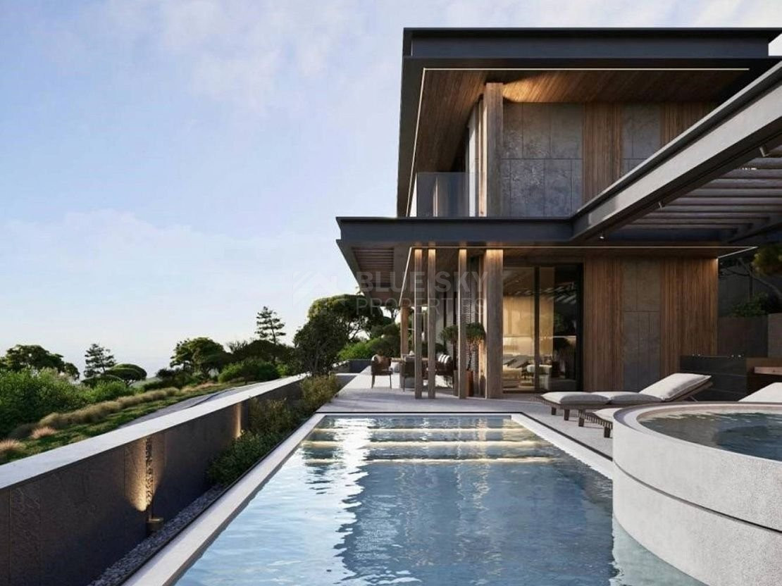Luxury Three-Bedroom Villas for Sale in Geroskipou, Paphos – Panoramic Sea Views & Modern Design
