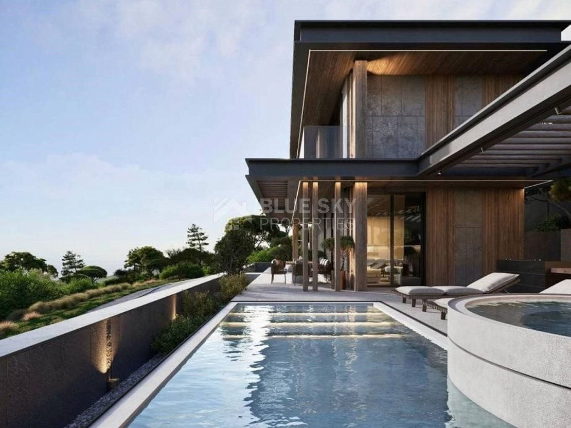 Luxury Three-Bedroom Villas for Sale in Geroskipou, Paphos – Panoramic Sea Views & Modern Design