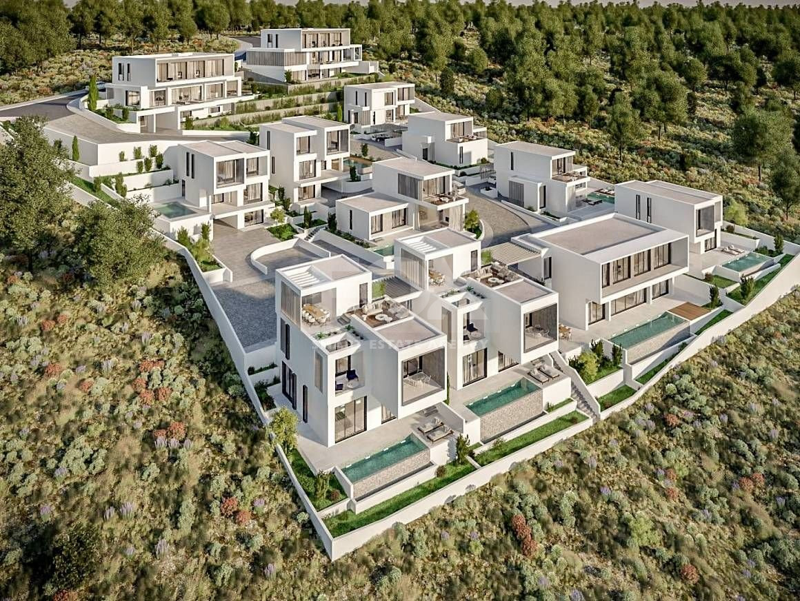 Three bedroom detached villas in Geroskipou, in Paphos