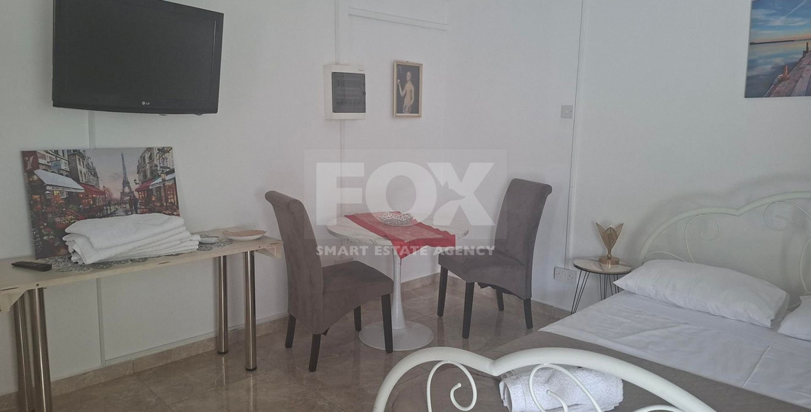 Studio apartment for rent in Central Paphos