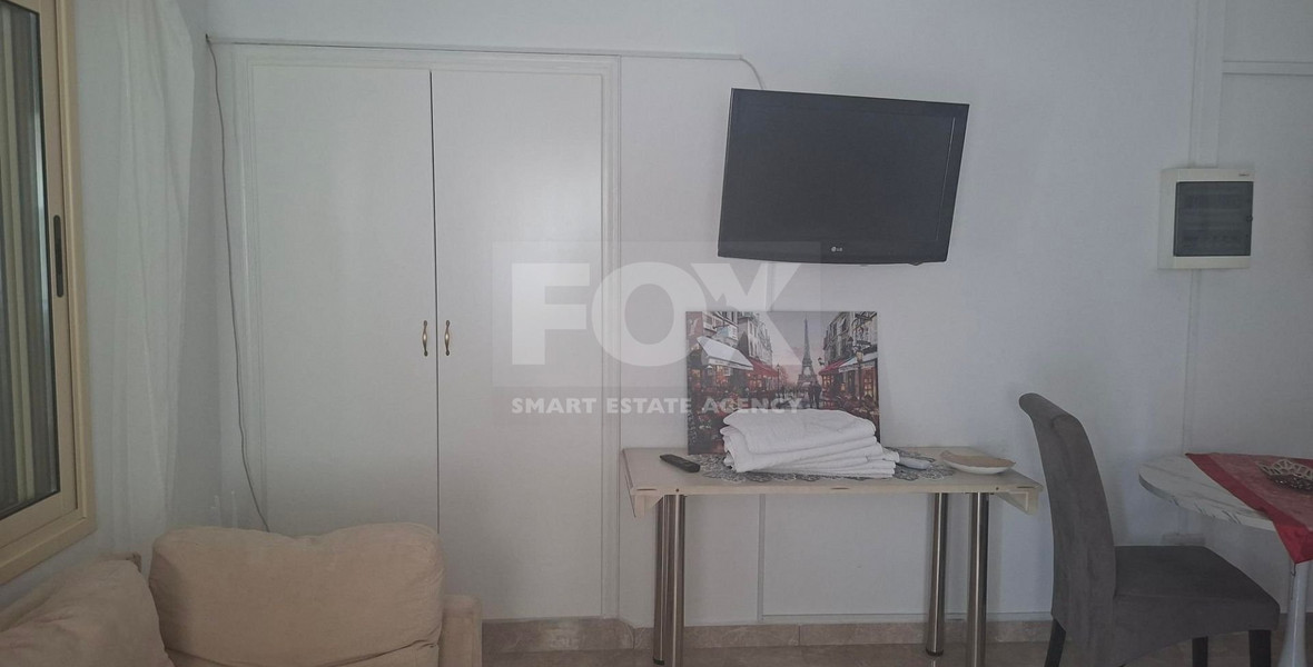 Studio apartment for rent in Central Paphos