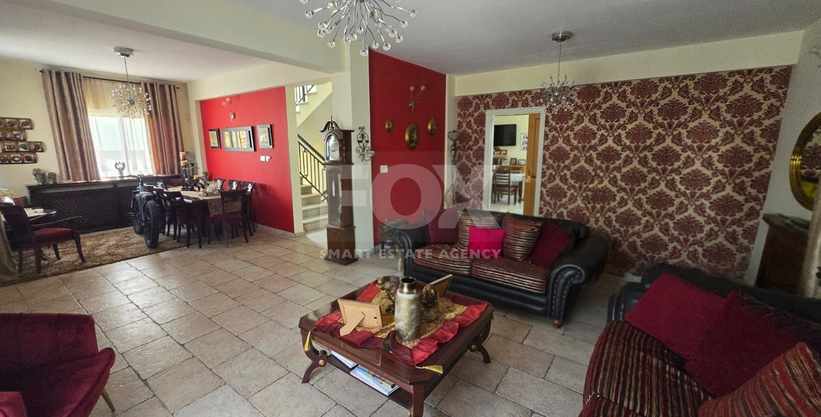 Renovated four-Bedroom Detached Villa for Sale in Agios Athanasios, Limassol – Resale Property with Partly Sea & City Views, Next to Green Area, No VAT