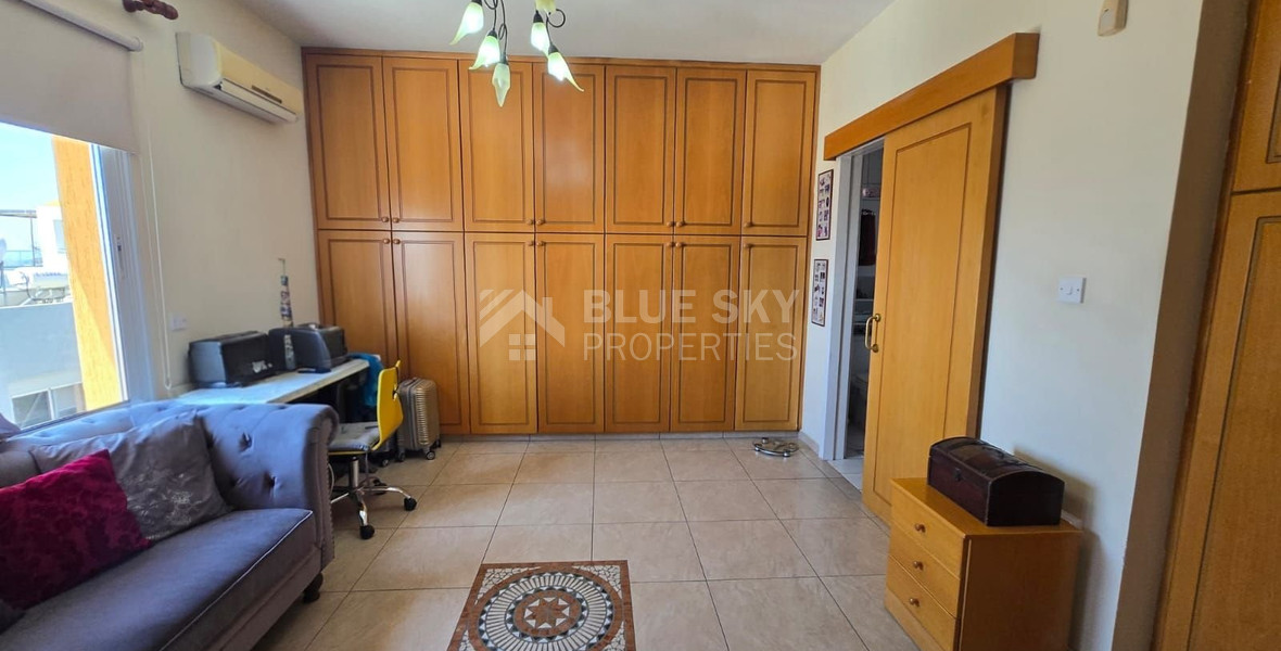 Renovated four-Bedroom Detached Villa for Sale in Agios Athanasios, Limassol – Resale Property with Partly Sea & City Views, Next to Green Area, No VAT