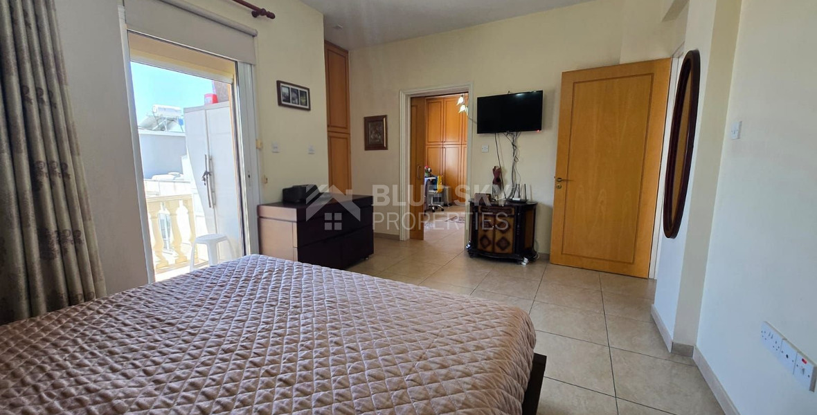 Renovated four-Bedroom Detached Villa for Sale in Agios Athanasios, Limassol – Resale Property with Partly Sea & City Views, Next to Green Area, No VAT