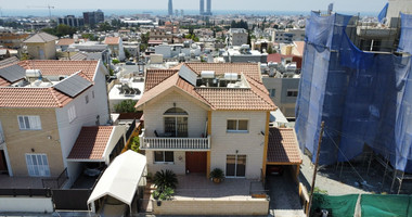 Renovated four-Bedroom Detached Villa for Sale in Agios Athanasios, Limassol – Resale Property with Partly Sea & City Views, Next to Green Area, No VAT