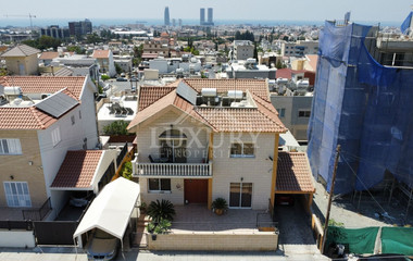 Renovated four-Bedroom Detached Villa for Sale in Agios Athanasios, Limassol – Resale Property with Partly Sea & City Views, Next to Green Area, No VAT