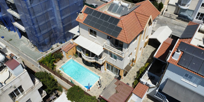 Renovated four-Bedroom Detached Villa for Sale in Agios Athanasios, Limassol – Resale Property with Partly Sea & City Views, Next to Green Area, No VAT
