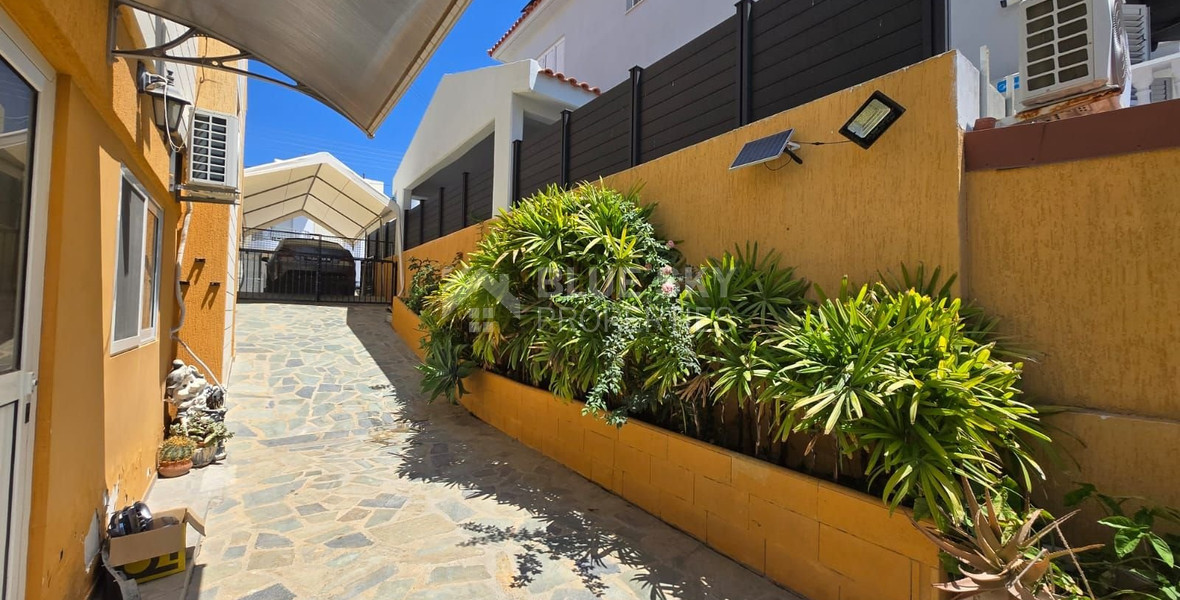 Renovated four-Bedroom Detached Villa for Sale in Agios Athanasios, Limassol – Resale Property with Partly Sea & City Views, Next to Green Area, No VAT