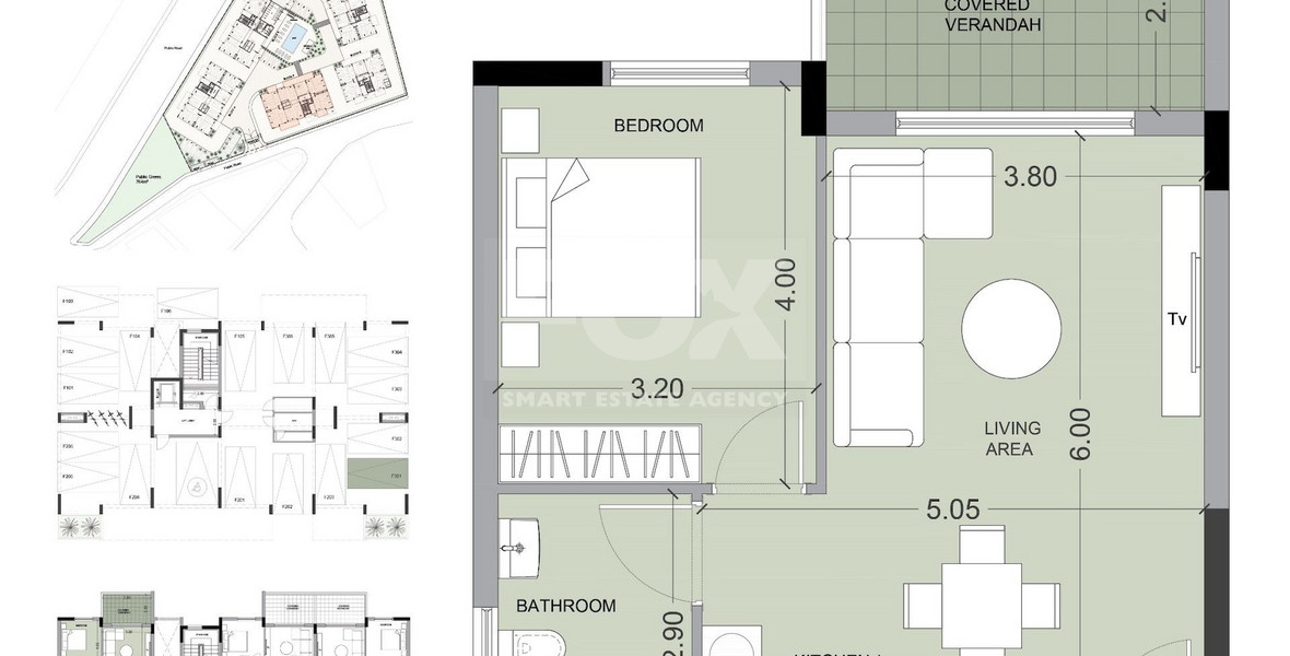 One bedroom apartment for sale in Asomatos, Limassol
