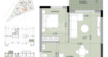 One bedroom apartment for sale in Asomatos, Limassol