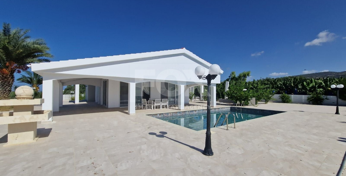 For Sale: Impressive, Brand New, Sea Front, Four Bedrooms Bungalow with Pool on a Huge Plot and Sea Views