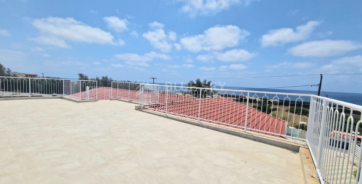 For Sale: Impressive, Brand New, Sea Front, Four Bedrooms Bungalow with Pool on a Huge Plot and Sea Views