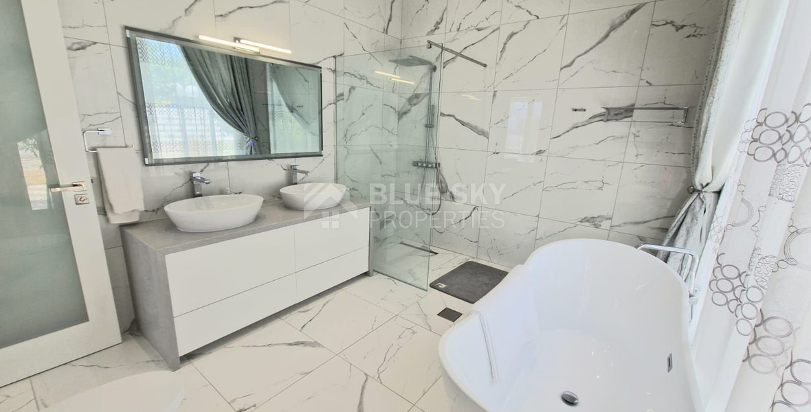 For Sale: Impressive, Brand New, Sea Front, Four Bedrooms Bungalow with Pool on a Huge Plot and Sea Views