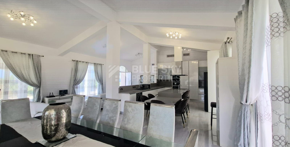 For Sale: Impressive, Brand New, Sea Front, Four Bedrooms Bungalow with Pool on a Huge Plot and Sea Views