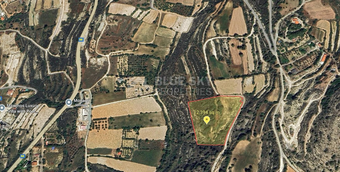 Spacious Land for sale in Doros village