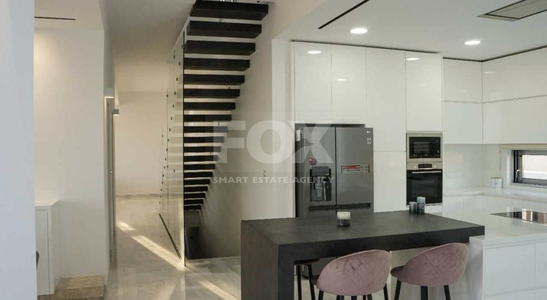 For Rent: Luxury Five Bedroom Villa in Geroskipou Tourist Area just Two Hundred Meters from Sandy Beach.