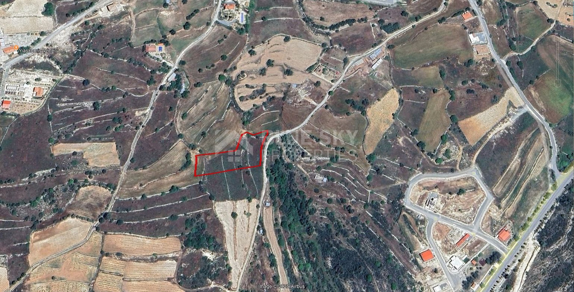 Large 3295 m2 Plot for Sale in Pachna