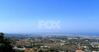 For Sale: Large Building Plot with Panoramic Sea View in Tala