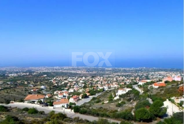 For Sale: Large Building Plot with Panoramic Sea View in Tala
