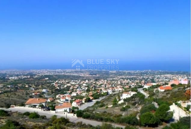 For Sale: Large Building Plot with Panoramic Sea View in Tala