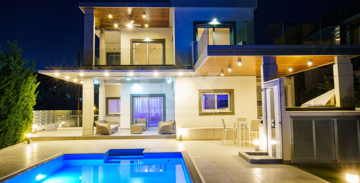 Four Bedroom Modern Villa For rent In Agios Tychon Limassol