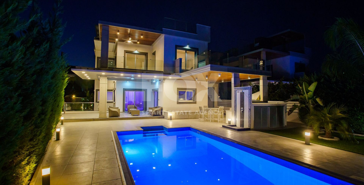 Four Bedroom Modern Villa For rent In Agios Tychon Limassol